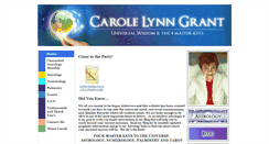 Desktop Screenshot of carolelynngrant.com